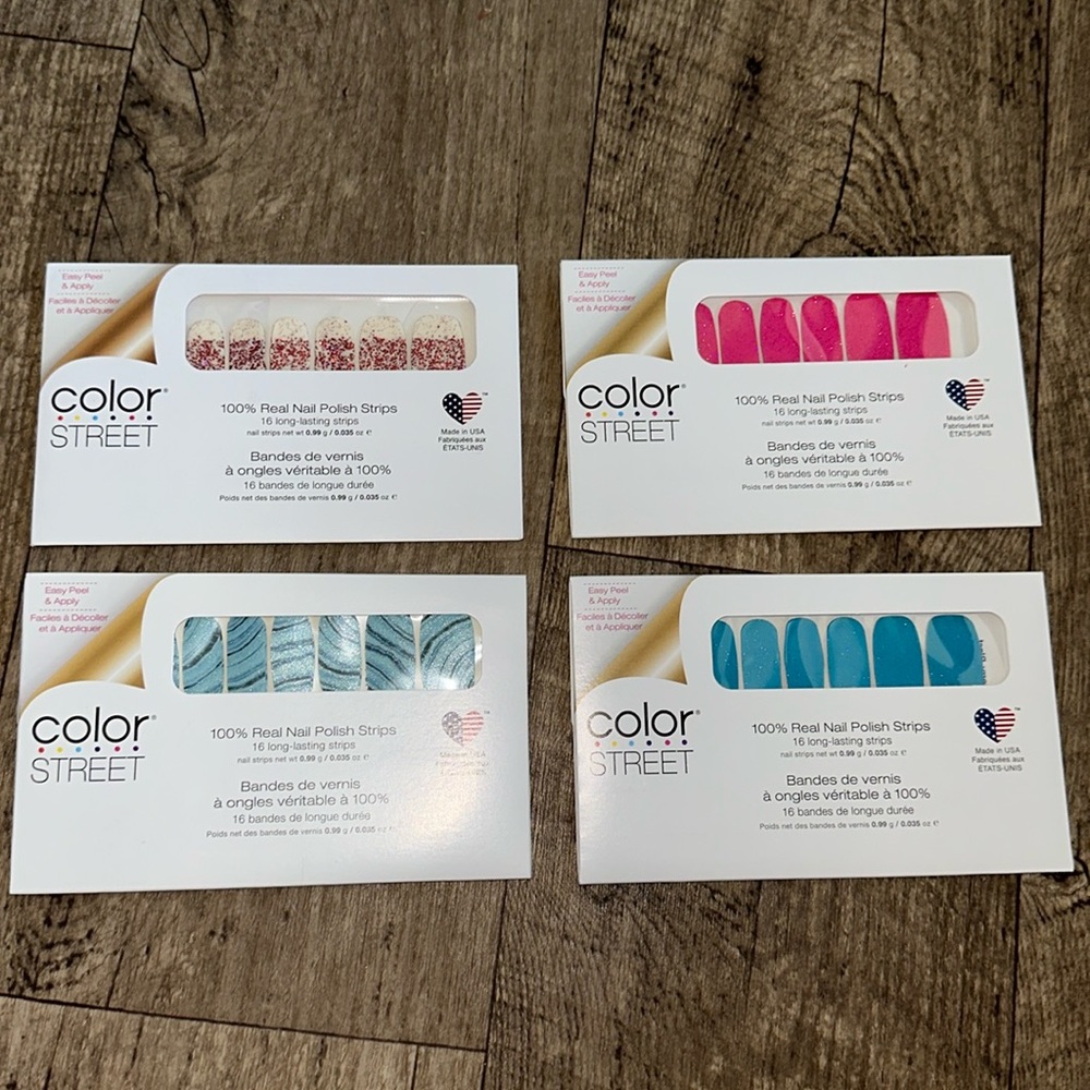 Color Street Nails 4 Pack